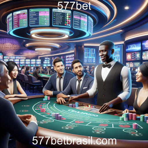 A Experiência do Cassino Ao Vivo na 577bet